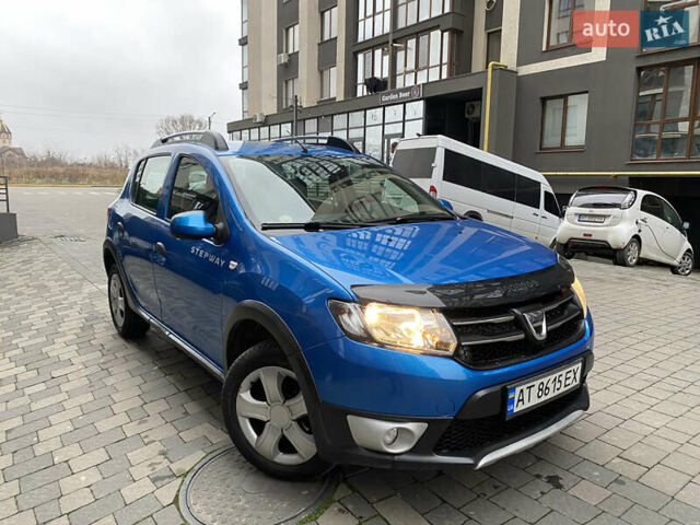 Синій Дачія Sandero, об'ємом двигуна 1.5 л та пробігом 83 тис. км за 7999 $, фото 1 на Automoto.ua