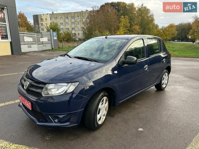 Синий Дачия Сандеро, объемом двигателя 1.2 л и пробегом 201 тыс. км за 5550 $, фото 1 на Automoto.ua