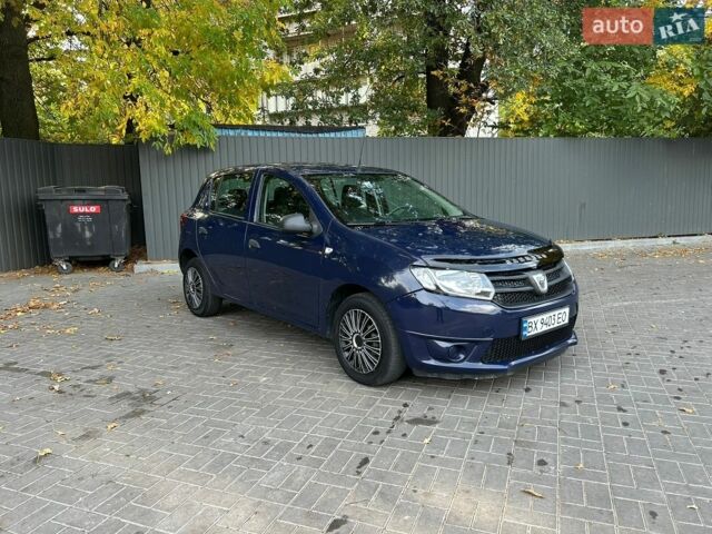 Синий Дачия Сандеро, объемом двигателя 1.15 л и пробегом 224 тыс. км за 4000 $, фото 1 на Automoto.ua