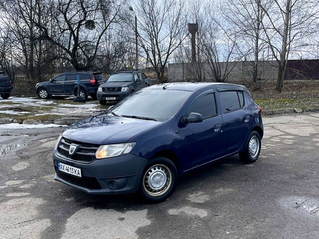 Синий Дачия Сандеро, объемом двигателя 1.1 л и пробегом 290 тыс. км за 3990 $, фото 1 на Automoto.ua