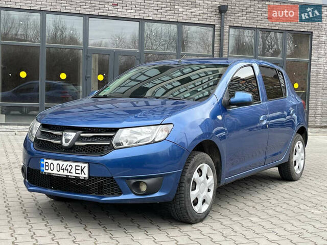 Синій Дачія Sandero, об'ємом двигуна 1.2 л та пробігом 133 тис. км за 4999 $, фото 1 на Automoto.ua