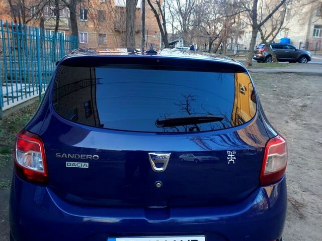 Синій Дачія Sandero, об'ємом двигуна 1.1 л та пробігом 158 тис. км за 4500 $, фото 1 на Automoto.ua