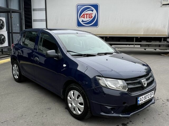 Синий Дачия Сандеро, объемом двигателя 1.1 л и пробегом 206 тыс. км за 3650 $, фото 1 на Automoto.ua