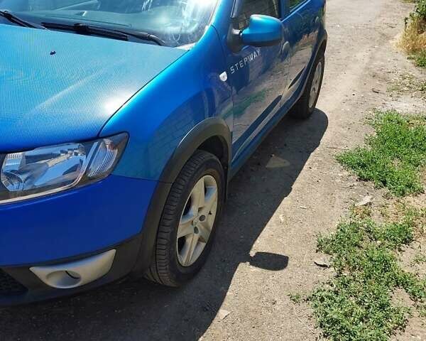 Синий Дачия Сандеро, объемом двигателя 1.5 л и пробегом 234 тыс. км за 7200 $, фото 1 на Automoto.ua