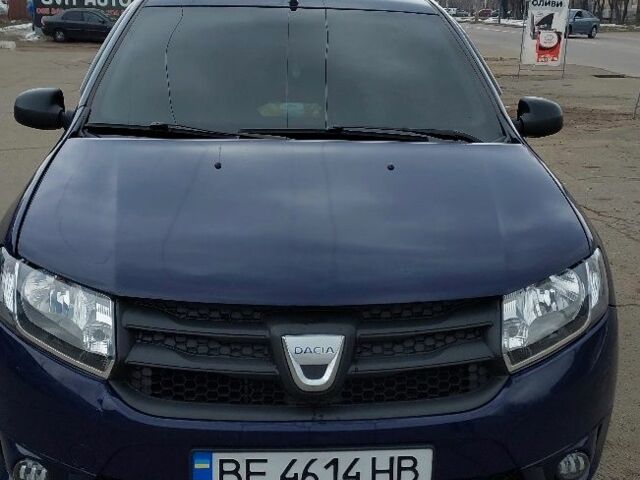 Синий Дачия Сандеро, объемом двигателя 1.1 л и пробегом 166 тыс. км за 4600 $, фото 1 на Automoto.ua