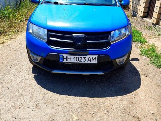 Синий Дачия Сандеро, объемом двигателя 1.5 л и пробегом 234 тыс. км за 6999 $, фото 1 на Automoto.ua