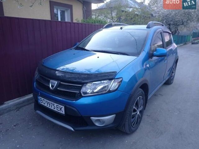 Синий Дачия Сандеро, объемом двигателя 1.5 л и пробегом 230 тыс. км за 7300 $, фото 1 на Automoto.ua