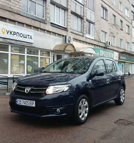 Синий Дачия Сандеро, объемом двигателя 1.15 л и пробегом 138 тыс. км за 6800 $, фото 1 на Automoto.ua