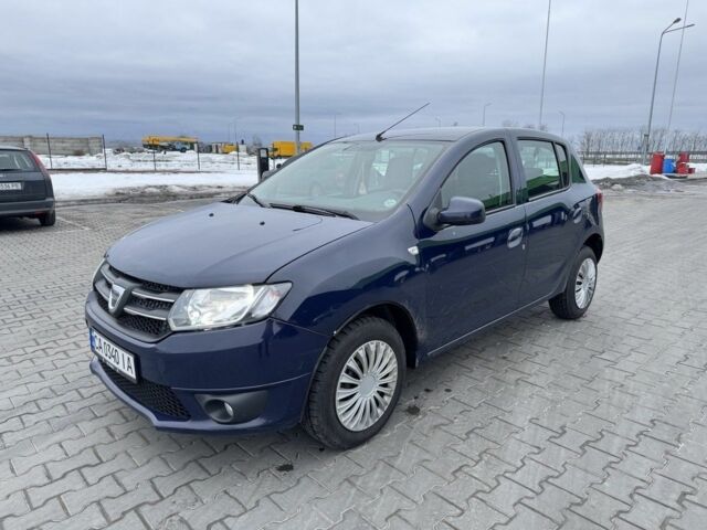 Синий Дачия Сандеро, объемом двигателя 1.1 л и пробегом 240 тыс. км за 4500 $, фото 1 на Automoto.ua