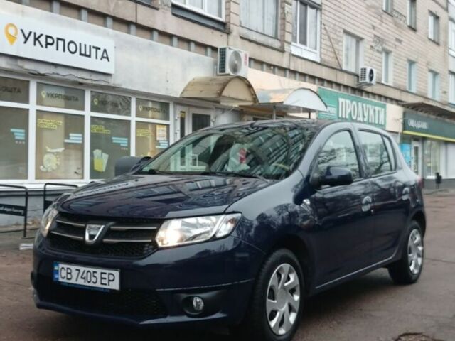Синий Дачия Сандеро, объемом двигателя 1.15 л и пробегом 138 тыс. км за 6600 $, фото 1 на Automoto.ua