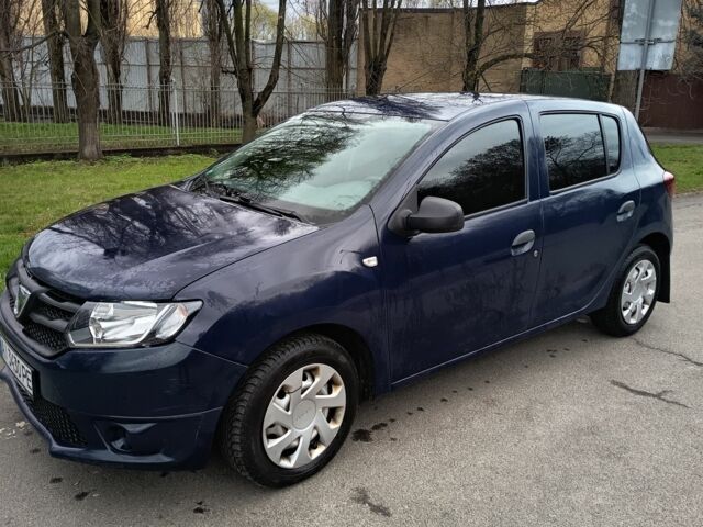 Синий Дачия Сандеро, объемом двигателя 1 л и пробегом 65 тыс. км за 5500 $, фото 1 на Automoto.ua