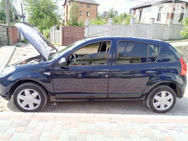 Синій Дачія Sandero, об'ємом двигуна 1.2 л та пробігом 116 тис. км за 5399 $, фото 1 на Automoto.ua