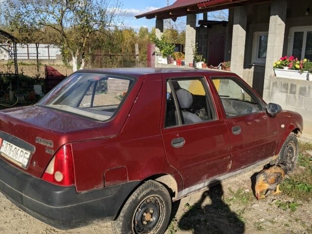 Дачия Соленза 2003 в Мукачеве на Automoto.ua Красный Дачия Соленза, объемом двигателя 0 л и пробегом 1 тыс. км за 360 $, фото 1 на Automoto.ua