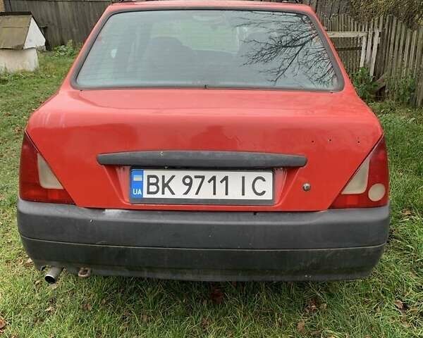 Червоний Дачія Solenza, об'ємом двигуна 1.4 л та пробігом 470 тис. км за 1100 $, фото 1 на Automoto.ua
