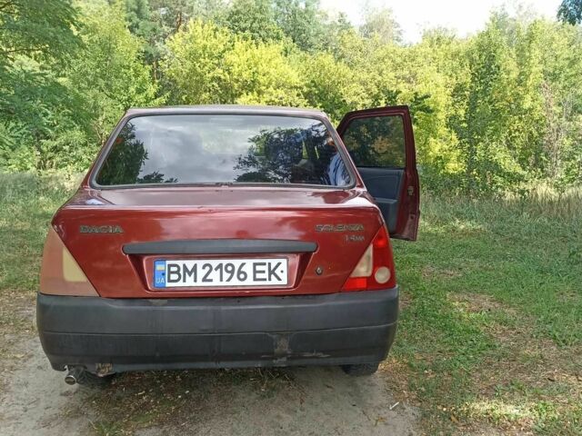 Червоний Дачія Solenza, об'ємом двигуна 1.4 л та пробігом 140 тис. км за 1900 $, фото 1 на Automoto.ua
