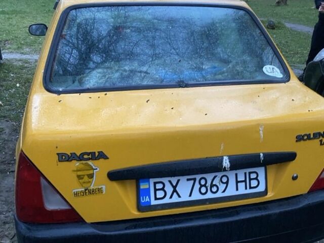 Желтый Дачия Соленза, объемом двигателя 1.4 л и пробегом 3 тыс. км за 1106 $, фото 1 на Automoto.ua