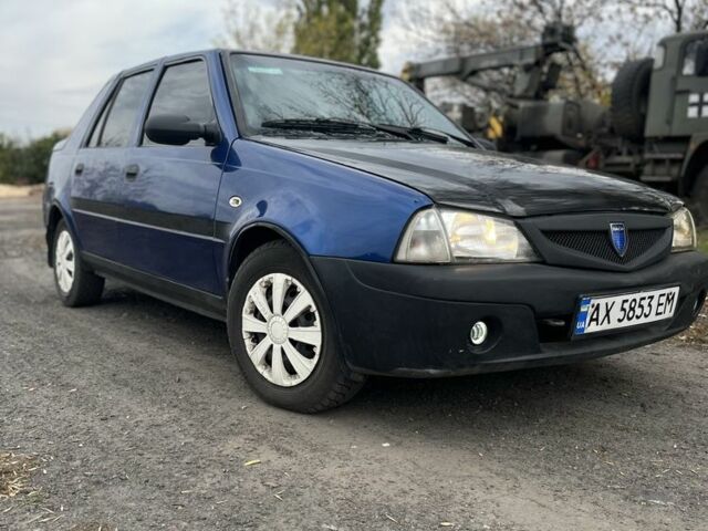 Дачия Соленза 2004 в Синельниковом на Automoto.ua Синий Дачия Соленза, объемом двигателя 1.4 л и пробегом 150 тыс. км за 1237 $, фото 1 на Automoto.ua