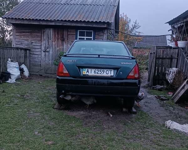 Зеленый Дачия Соленза, объемом двигателя 1.4 л и пробегом 315 тыс. км за 765 $, фото 1 на Automoto.ua
