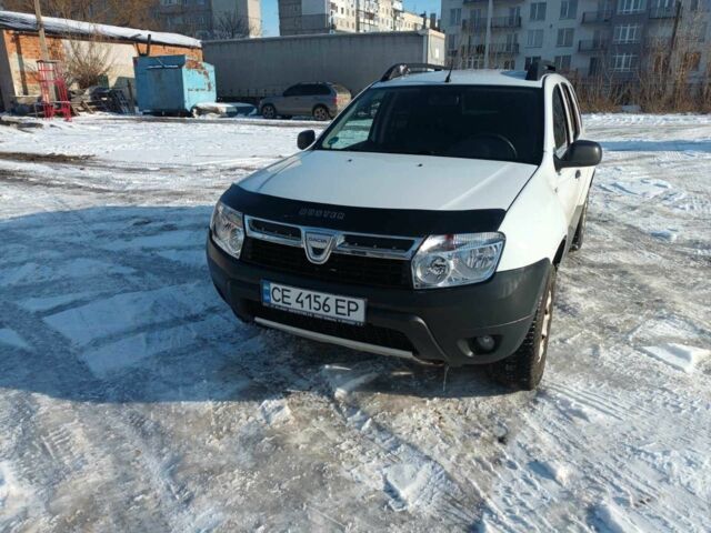 Белый Дачия Duster, объемом двигателя 0.16 л и пробегом 217 тыс. км за 7950 $, фото 1 на Automoto.ua