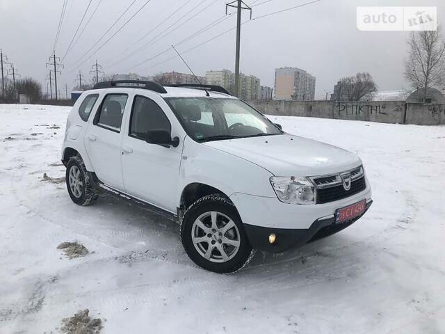 Белый Дачия Duster, объемом двигателя 1.6 л и пробегом 142 тыс. км за 9499 $, фото 1 на Automoto.ua