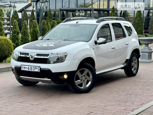 Білий Дачія Duster, об'ємом двигуна 1.6 л та пробігом 152 тис. км за 9250 $, фото 1 на Automoto.ua