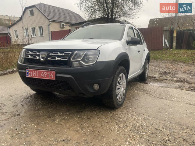 Белый Дачия Duster, объемом двигателя 1.5 л и пробегом 263 тыс. км за 9800 $, фото 1 на Automoto.ua