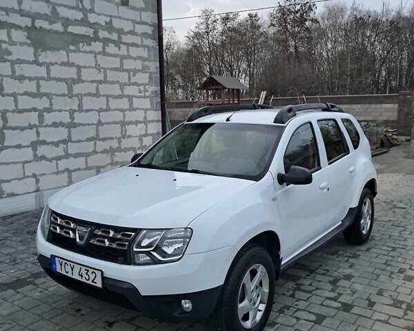 Белый Дачия Duster, объемом двигателя 1.46 л и пробегом 220 тыс. км за 12499 $, фото 1 на Automoto.ua