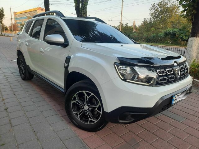 Белый Дачия Duster, объемом двигателя 1.5 л и пробегом 96 тыс. км за 13700 $, фото 1 на Automoto.ua