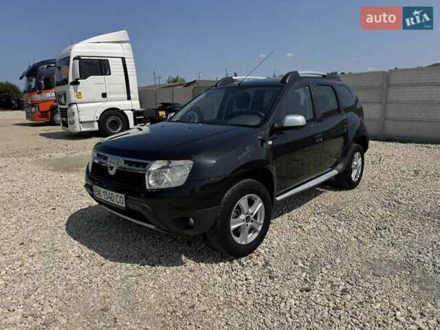 Черный Дачия Duster, объемом двигателя 1.6 л и пробегом 240 тыс. км за 7499 $, фото 1 на Automoto.ua