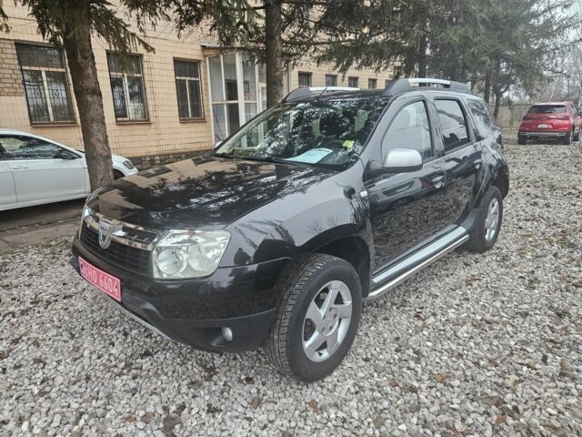 Черный Дачия Duster, объемом двигателя 1.6 л и пробегом 202 тыс. км за 9550 $, фото 1 на Automoto.ua