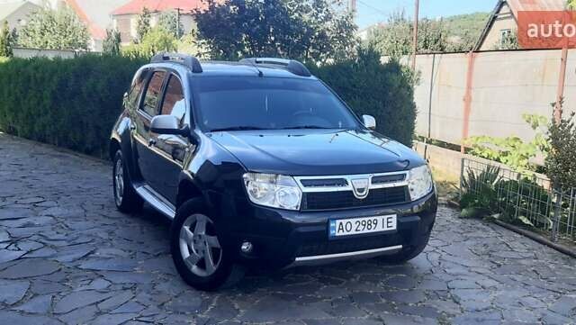 Черный Дачия Duster, объемом двигателя 1.46 л и пробегом 194 тыс. км за 8900 $, фото 1 на Automoto.ua