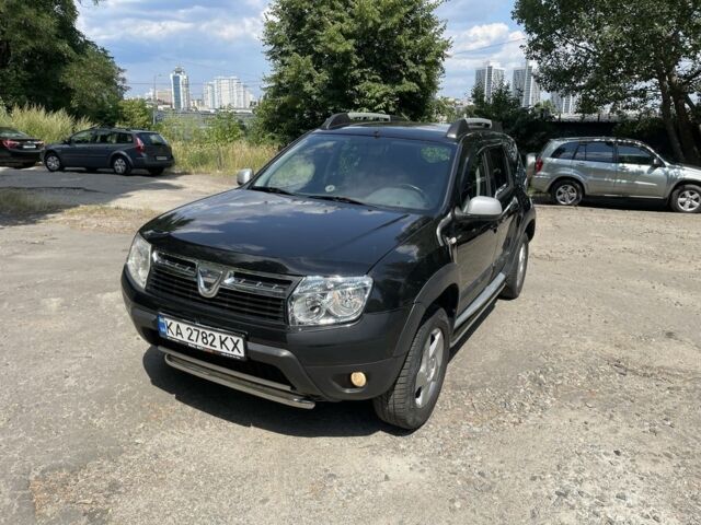 Черный Дачия Duster, объемом двигателя 1.5 л и пробегом 110 тыс. км за 8750 $, фото 1 на Automoto.ua