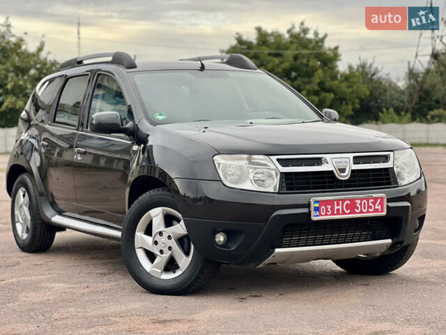 Черный Дачия Duster, объемом двигателя 1.5 л и пробегом 180 тыс. км за 9150 $, фото 1 на Automoto.ua