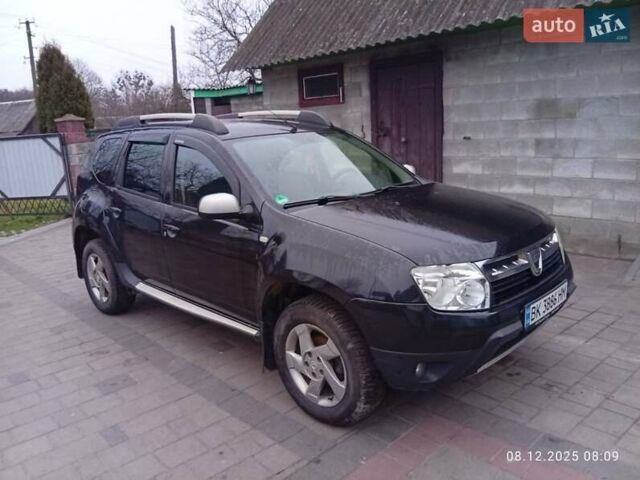 Черный Дачия Duster, объемом двигателя 1.6 л и пробегом 238 тыс. км за 9100 $, фото 1 на Automoto.ua