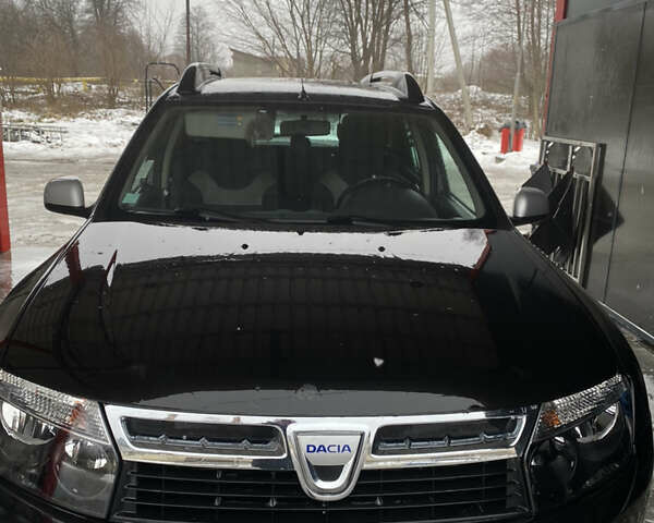 Черный Дачия Duster, объемом двигателя 1.5 л и пробегом 212 тыс. км за 8500 $, фото 1 на Automoto.ua