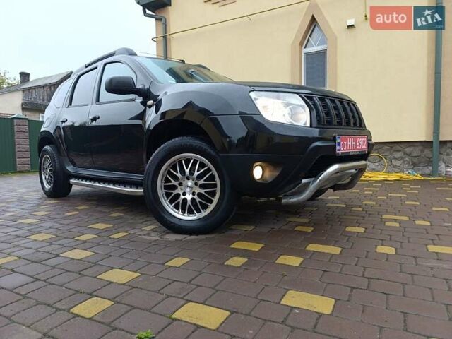 Черный Дачия Duster, объемом двигателя 1.6 л и пробегом 222 тыс. км за 8850 $, фото 1 на Automoto.ua