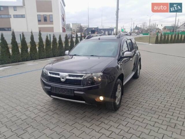 Черный Дачия Duster, объемом двигателя 1.5 л и пробегом 200 тыс. км за 9850 $, фото 1 на Automoto.ua