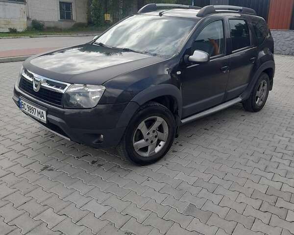 Черный Дачия Duster, объемом двигателя 1.5 л и пробегом 241 тыс. км за 9500 $, фото 1 на Automoto.ua