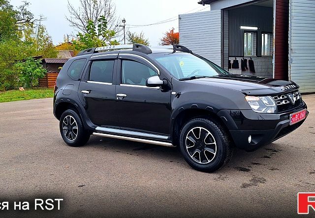 Черный Дачия Duster, объемом двигателя 1.5 л и пробегом 63 тыс. км за 13500 $, фото 1 на Automoto.ua