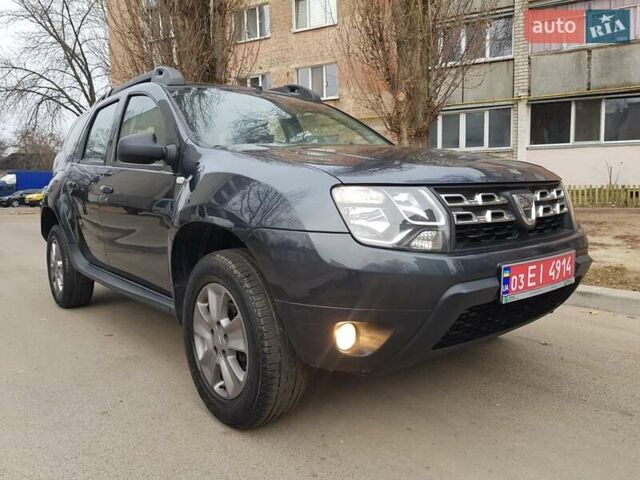 Сірий Дачія Duster, об'ємом двигуна 1.6 л та пробігом 163 тис. км за 10900 $, фото 1 на Automoto.ua