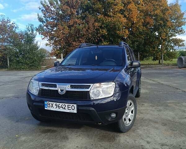 Синий Дачия Duster, объемом двигателя 1.5 л и пробегом 215 тыс. км за 7300 $, фото 1 на Automoto.ua