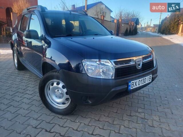 Синий Дачия Duster, объемом двигателя 1.6 л и пробегом 95 тыс. км за 8500 $, фото 1 на Automoto.ua