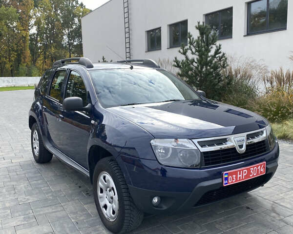 Синий Дачия Duster, объемом двигателя 1.6 л и пробегом 254 тыс. км за 8499 $, фото 1 на Automoto.ua