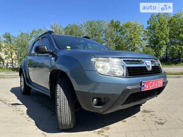 Синий Дачия Duster, объемом двигателя 1.6 л и пробегом 207 тыс. км за 7850 $, фото 1 на Automoto.ua