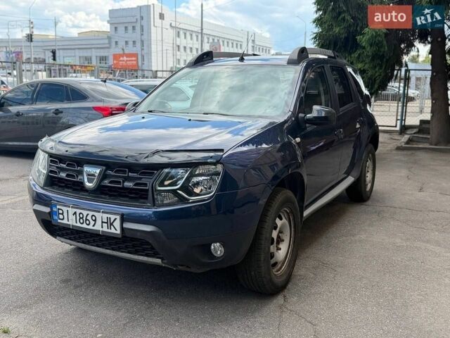 Синий Дачия Duster, объемом двигателя 1.46 л и пробегом 214 тыс. км за 10700 $, фото 1 на Automoto.ua