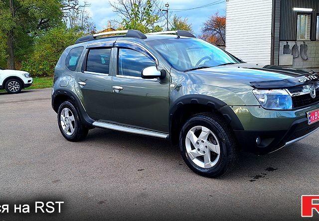 Зеленый Дачия Duster, объемом двигателя 1.5 л и пробегом 198 тыс. км за 10500 $, фото 1 на Automoto.ua