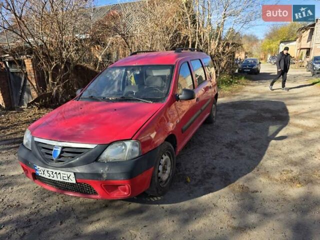 Червоний Дачія Logan MCV, об'ємом двигуна 1.6 л та пробігом 290 тис. км за 3500 $, фото 1 на Automoto.ua