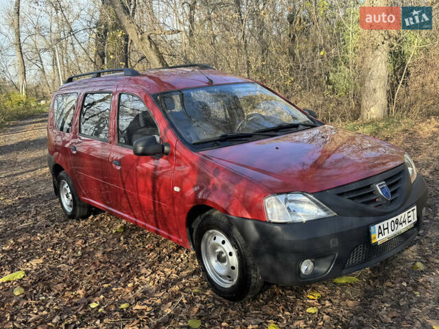 Дачія Logan MCV 2008 у Києві на Automoto.ua Червоний Дачія Logan MCV, об'ємом двигуна 1.6 л та пробігом 81 тис. км за 5300 $, фото 1 на Automoto.ua