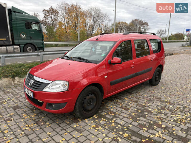 Дачия Logan MCV 2011 в Ровно на Automoto.ua Красный Дачия Logan MCV, объемом двигателя 1.6 л и пробегом 190 тыс. км за 5550 $, фото 1 на Automoto.ua