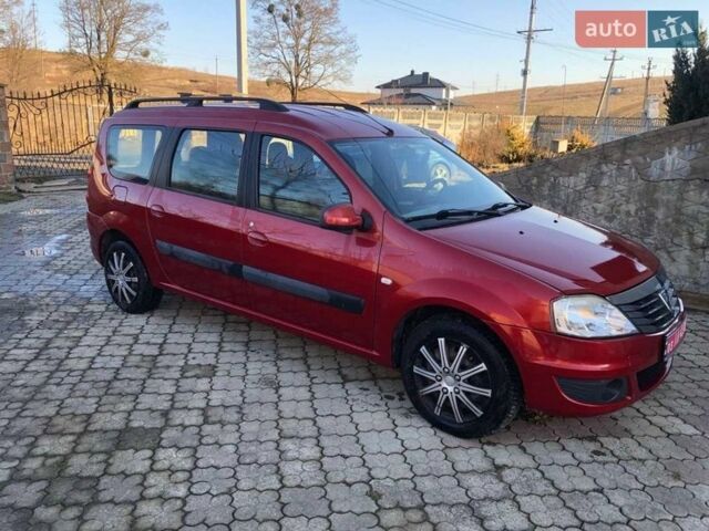 Красный Дачия Logan MCV, объемом двигателя 1.6 л и пробегом 164 тыс. км за 5900 $, фото 1 на Automoto.ua